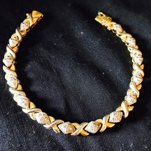 💋Gold Toned Tennis Bracelet